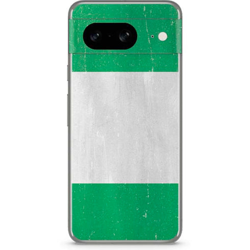 Nigeria Flag Distressed Google Pixel 8 Skin
